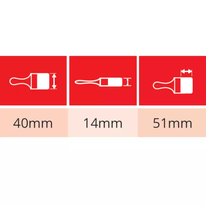 Štetec giotto oil e05 40 mm,2