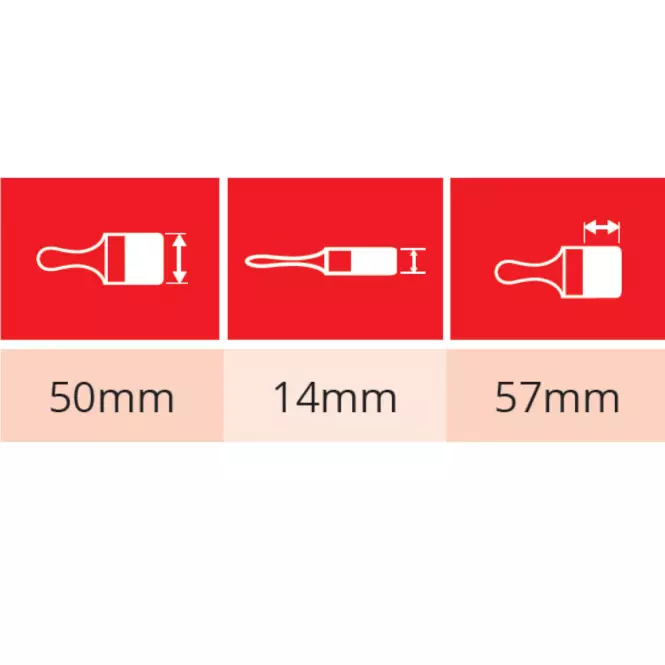Štetec giotto oil e05 50 mm,2