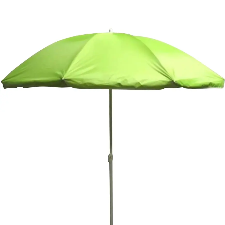 Plážový slnečník 180 cm zelený