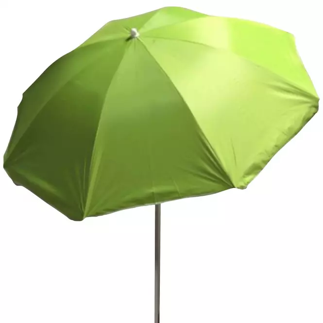 Plážový slnečník 180 cm zelený
