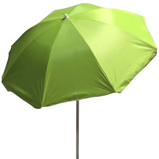 Plážový slnečník 180 cm zelený