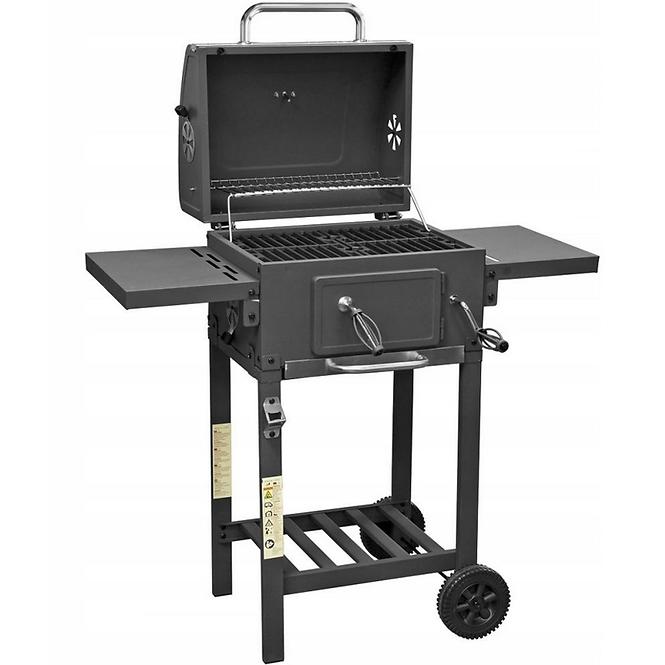 Gril na drevené uhlie Angular Smart 11247C,3