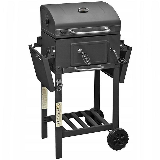 Gril na drevené uhlie Angular Smart 11247C,4