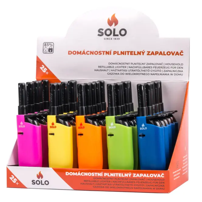 SOLO Zapalovač domácí malý 12 cm,2