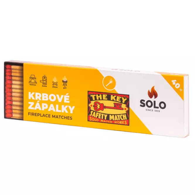 SOLO Zápalky krbové KR 40