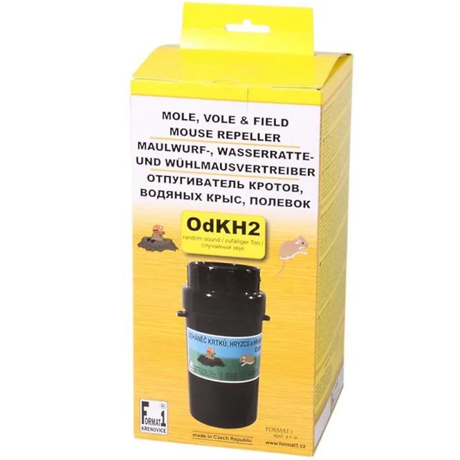 Odpudzovač hlodavcov s batériami, počuteľný