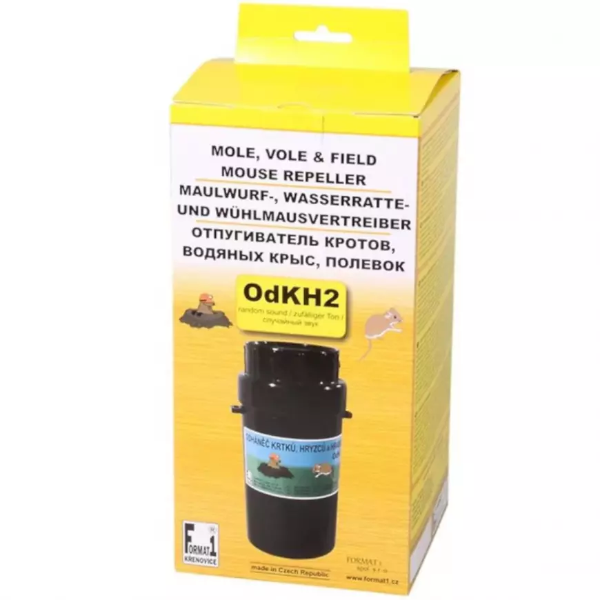 Odpudzovač hlodavcov s batériami, počuteľný