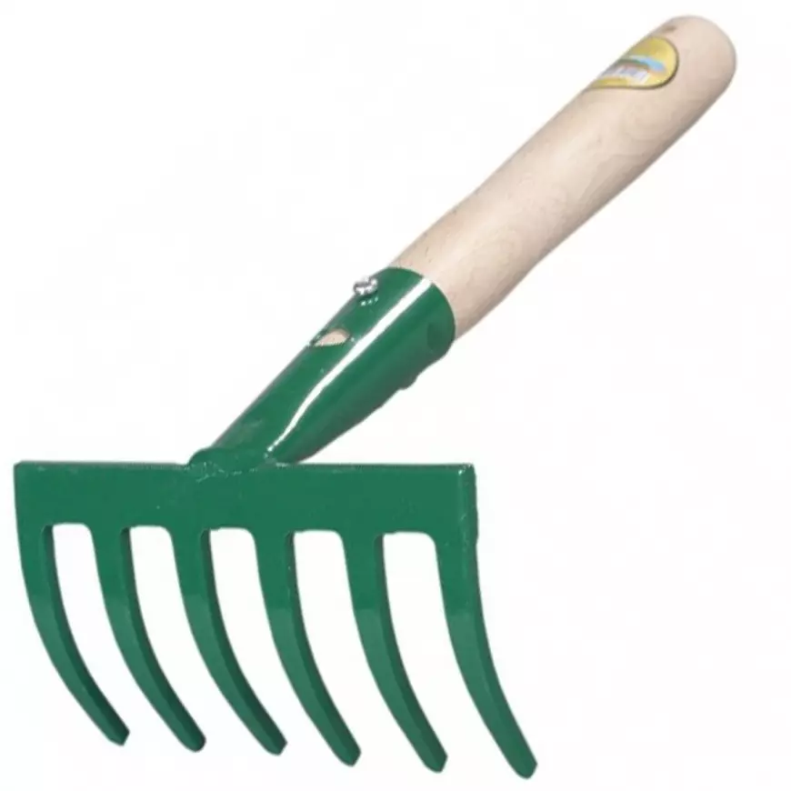 Hrable so 6 hrotmi a násadou 27 cm 07075