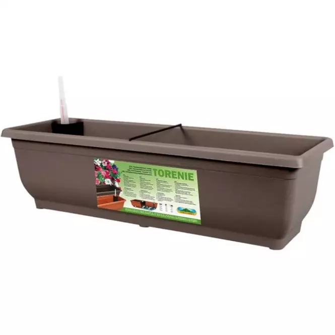 Kvetináč Samonav Torenie 75 cm/hnedá