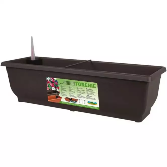 Kvetináč Samonav Torenie 75 cm/hnedá