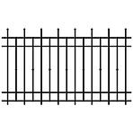 Plotový diel Brema 117,5x200 ral9005 w6161