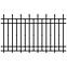 Plotový diel Brema 117,5x200 ral9005 w6161