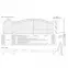 Plotový diel Brema 117,5x200 ral9005 w6161,4