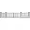 Plotový diel Brema 117,5x200 ral9005 w6161,6