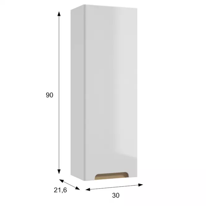 Skrinka Fresh C30 slim 1D0S,2