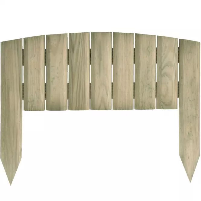 Travniková palisáda Fiolek Luk 40X15/30