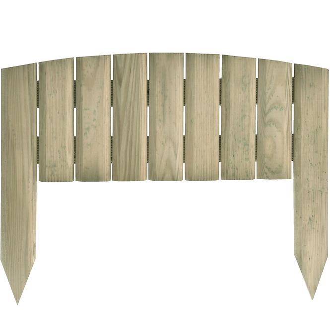 Travniková palisáda Fiolek Luk 40X15/30
