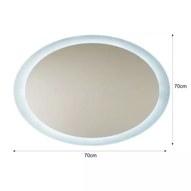Zrkadlo LED fi 70
