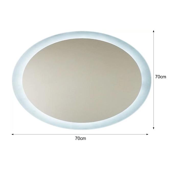 Zrkadlo LED fi 70,3