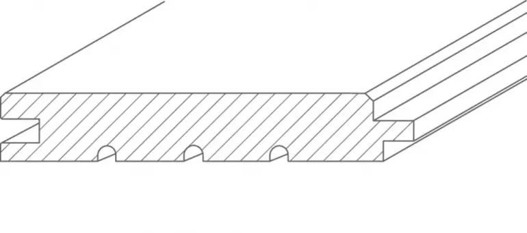 Palubovka smreková Klasik 12,5X96X2000