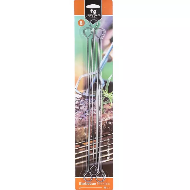 Grilovacie ihly, 6 ks 31,55 cm