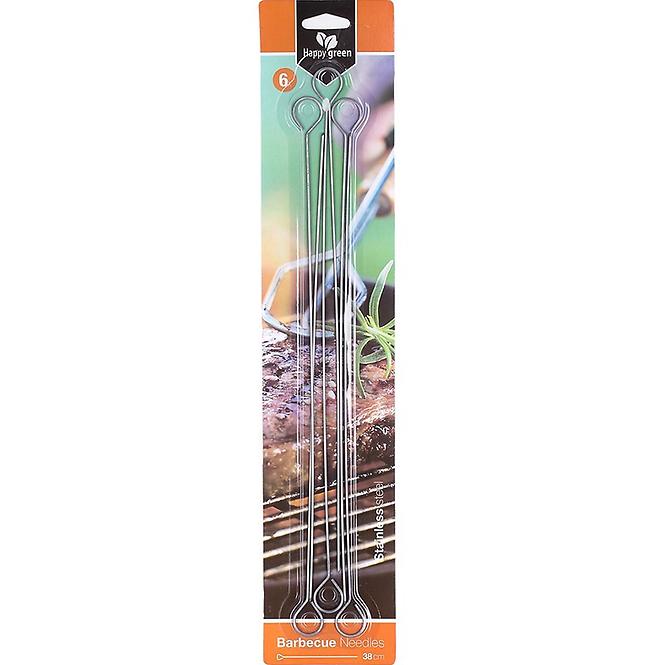 Grilovacie ihly, 6 ks 31,55 cm
