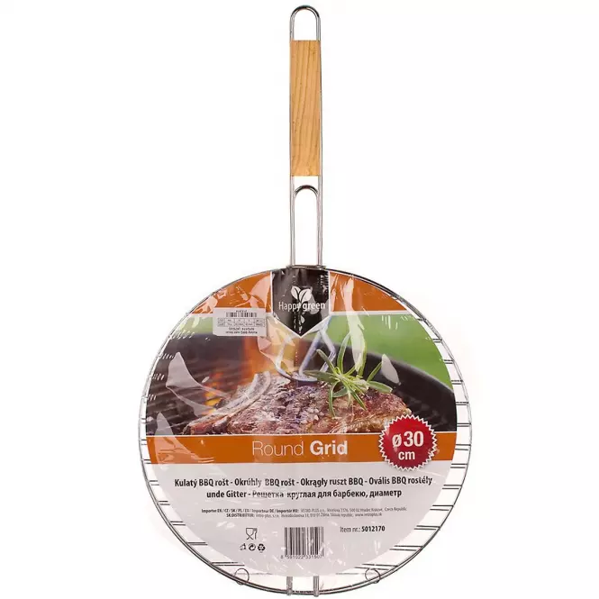 Guľatý grilovací rošt 30 cm