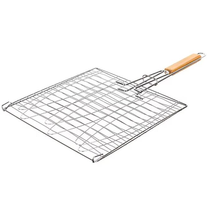 Grilovací rošt na 3 ryby 58x25x27 cm