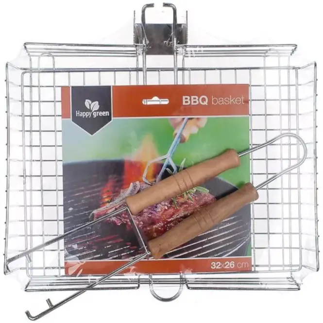 Grilovací kôš BBQ 32x26 cm,2