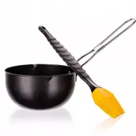 Miska so silikónovým štetcom