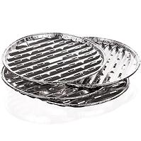 Grilovacie tácky okrúhle ALU Ø30 cm, 4 ks