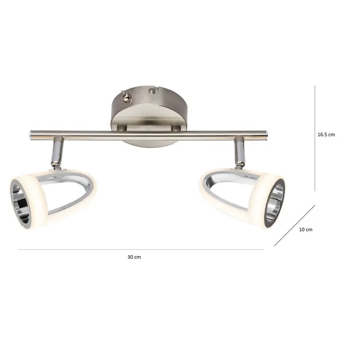 Stropné bodové svietidlo 56006-2 LED LS2
