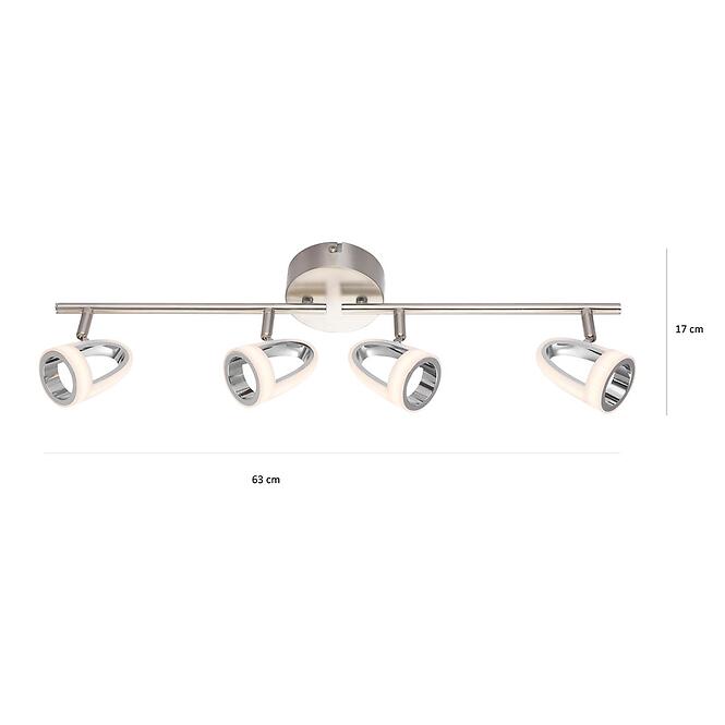 Stropné bodové svietidlo 56006-4 LED LS4