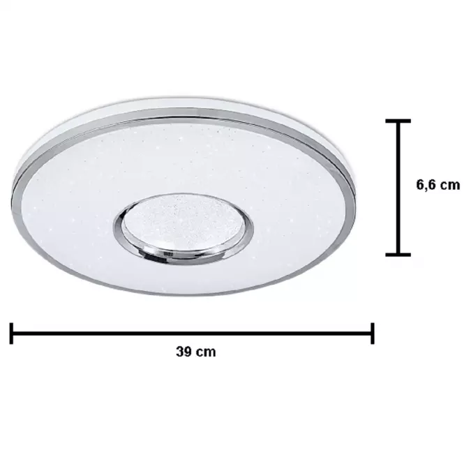 Stropné svietidlo Leon LED 310774 24W 4000K