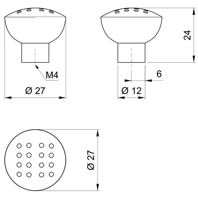 Úchyt g016/chróm (a054),2