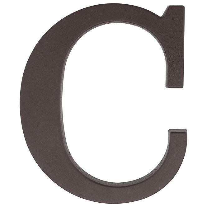 Písmeno C hnedé 9 cm