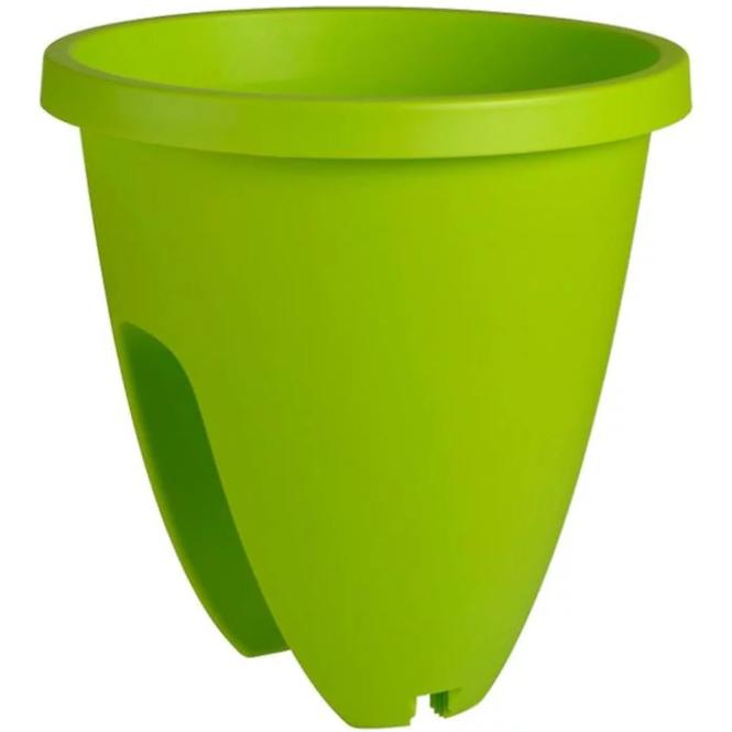 Kvetináč Balconia 26cm/na zábradlie/zelená