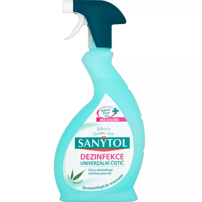 SANYTOL Univerzálny čistič eukalyptus 500ml