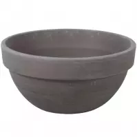 Žardiniéra KAHIRA keramická čadičový melír d30cm