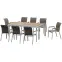 Skladací stôl Freja 135/270x90x75cm,3