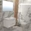 Gresová dlažba Invisible Marble Grey 60/120,12