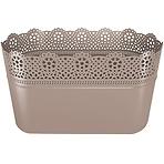 Kvetináč Lace – Mocca Dlac285-7529u