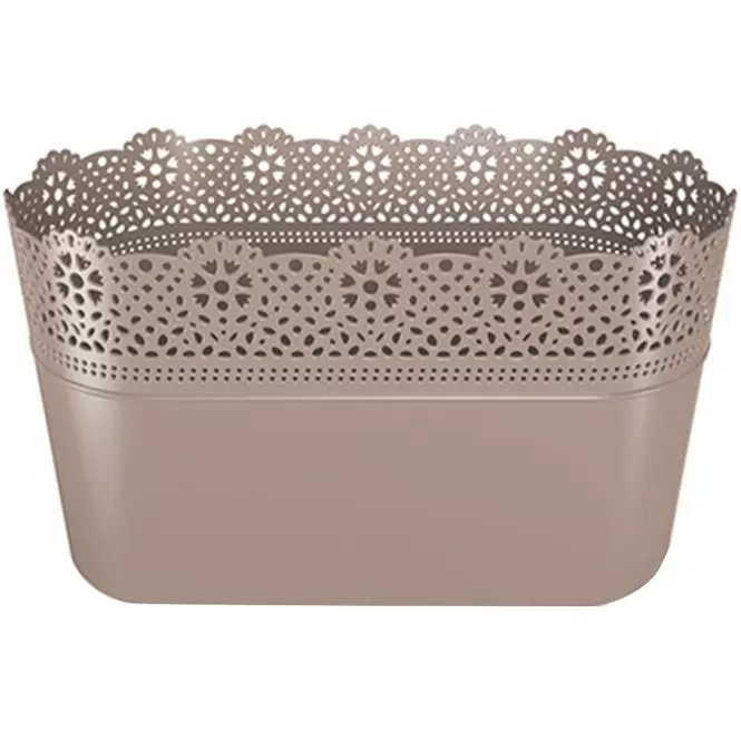 Kvetináč Lace – Mocca Dlac285-7529u