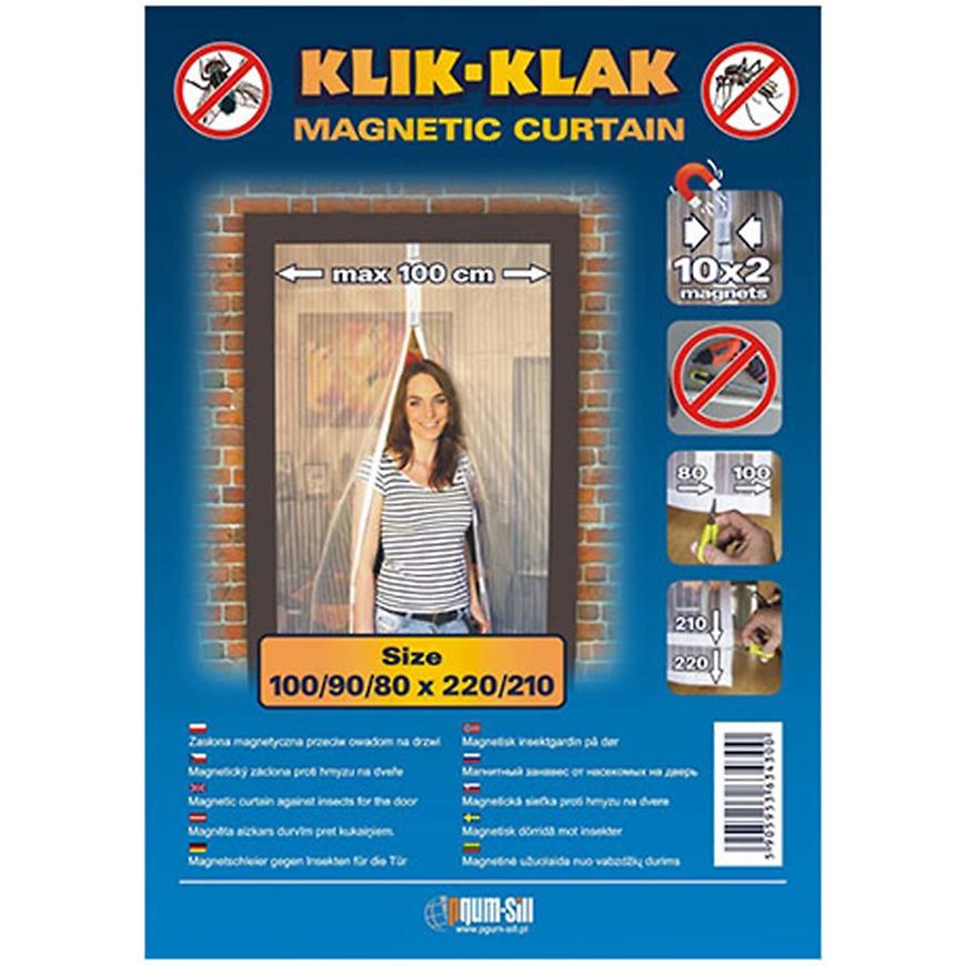 Záves s uzatváraním na magnet 100x210/220
