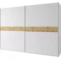 Skriňa Gamma 300 cm dub wotan/biela