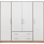 Skriňa Smart SR1 200 cm dub sonoma/biela