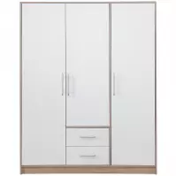 Skriňa Smart SR2 150 cm dub sonoma/biela