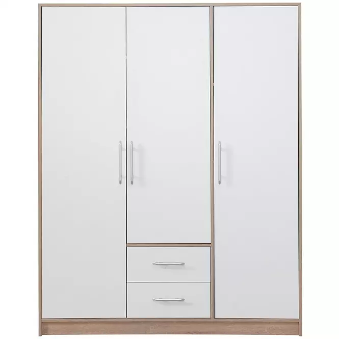 Skriňa Smart SR2 150 cm dub sonoma/biela
