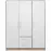 Skriňa Smart SR2 150 cm dub sonoma/biela