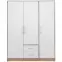 Skriňa Smart SR2 150 cm dub sonoma/biela